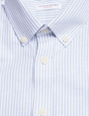 Lindbergh - Oxford superflex shirt L/S - basic overhemden - light blue - 3