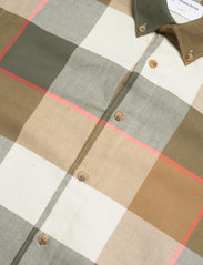 Lindbergh - Large check L/S shirt - geruite overhemden - army - 4
