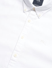 Lindbergh - Solid oxford shirt L/S - basic overhemden - white - 4