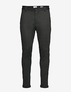 Superflex knitted cropped pant - chino's - army mix