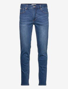 Superflex tapered fit jeans - tapered jeans - timeless blue