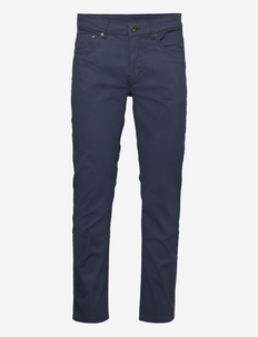 AOP  5 pocket pants - chinot - dk blue
