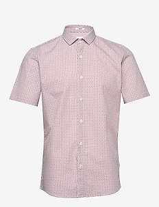 SALE | Skjorter | Stort utvalg av de seneste nyhetene Resort Viscose Print Shirt Ss (Rose) (274.45 kr