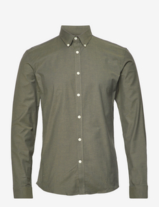 Oxford superflex shirt L/S - oxford skjorter - army mix