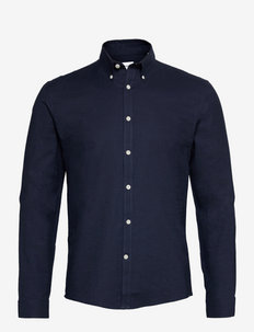 Oxford superflex shirt L/S - oxford-skjorter - navy mix