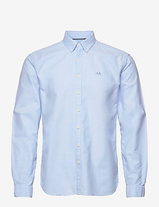 Solid oxford shirt L/S - basic overhemden - light blue