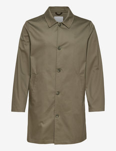 Recycle superflex mac coat - spring jackets - army