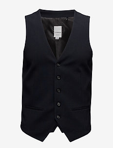 Mens waistcoat for suit - gilets - navy