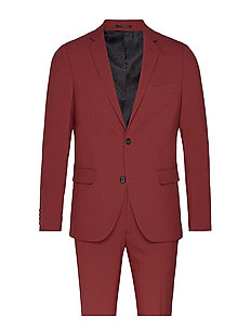 Sociale Studier miljø bremse Lindbergh Plain Mens Suit (Dusty Red), 649.50 kr | Stort udvalg af designer  mærker | Booztlet.com