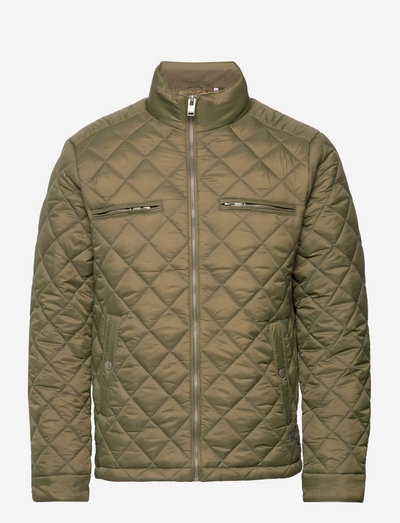 Quilted jacket - rudens jakas - army