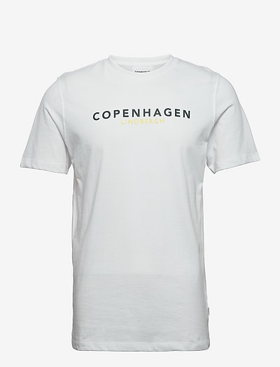 Copenhagen print tee - lyhythihaiset - white
