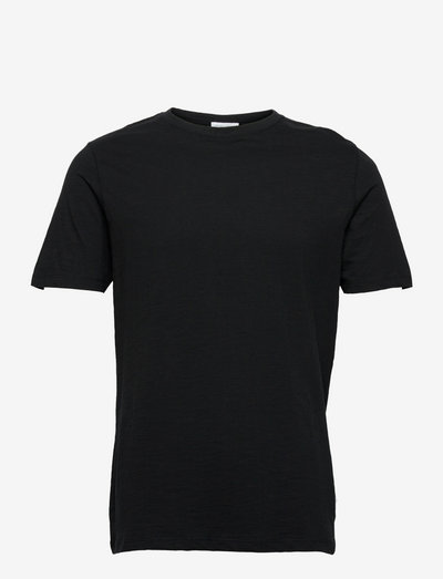 Basic slub tee S/S - basic t-shirts - black