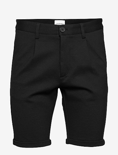 Pleated shorts - casual shorts - black