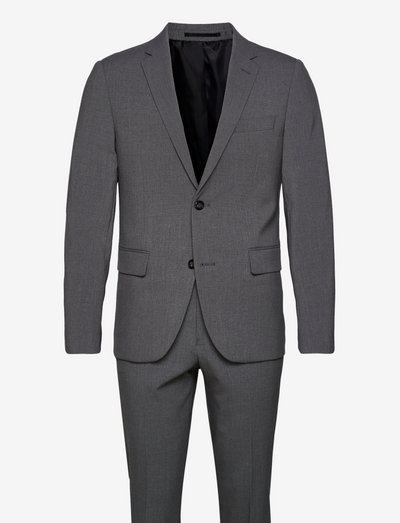 Plain mens suit - normal length