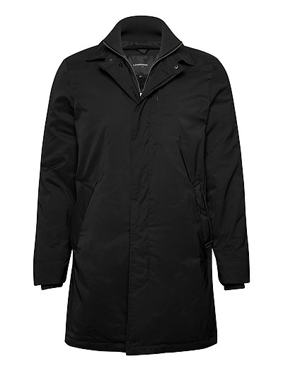 Lindbergh Twill Coat W Detachable Collar - Light Coats | Boozt.com