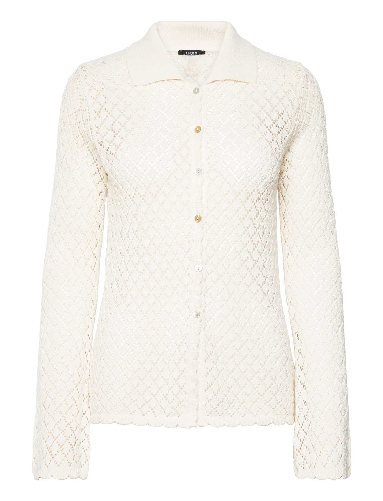 Shirt Knitted Pegha White Lindex