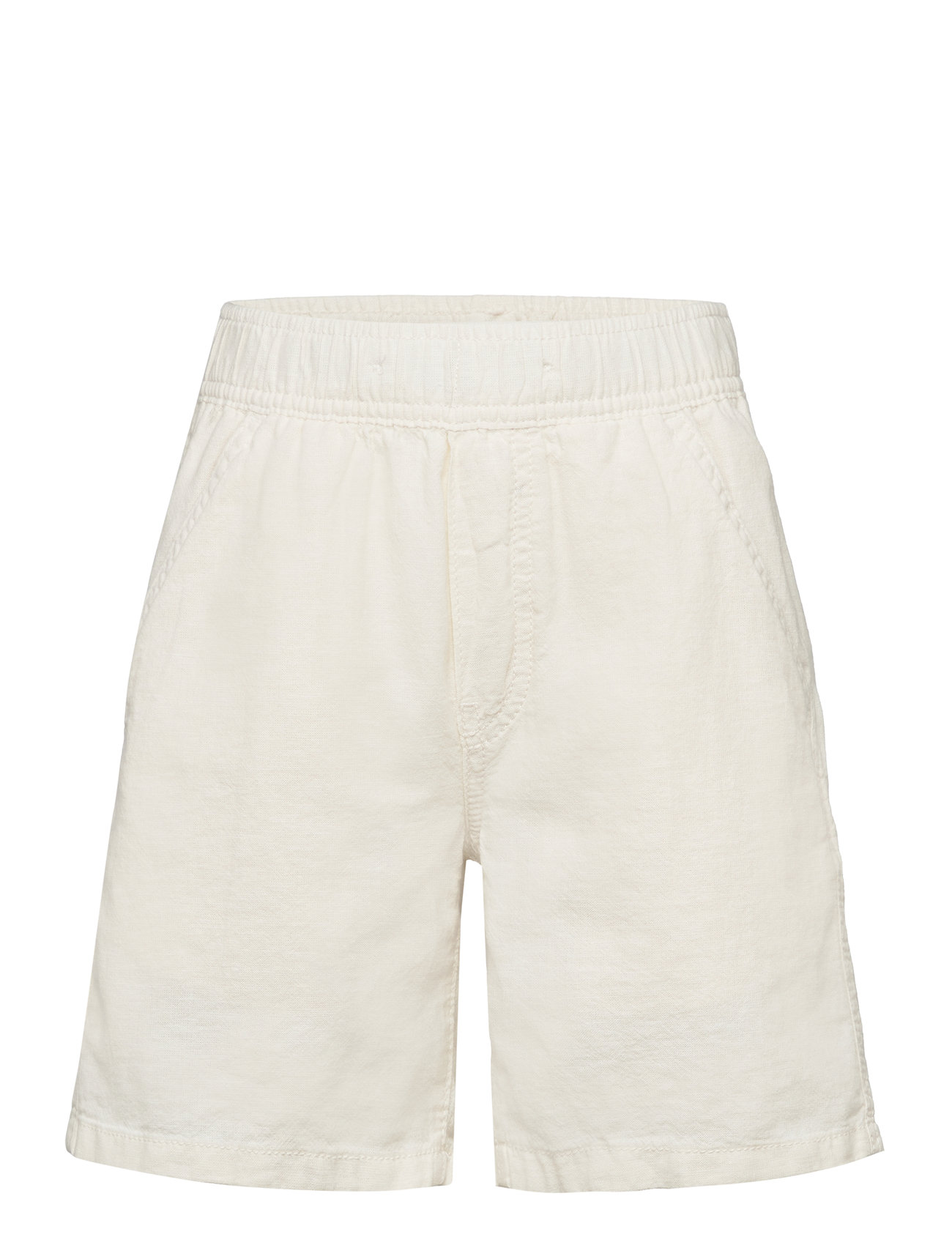 Shorts Linen Blend Beige Lindex 152544