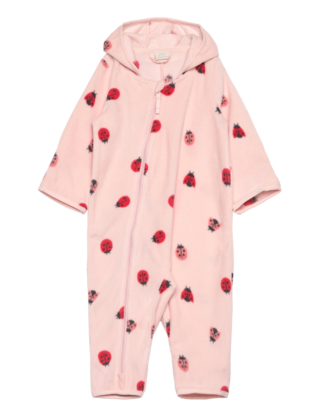 Overall Fleece Outerwear Fleece Outerwear Fleece Suits Pink Lindex