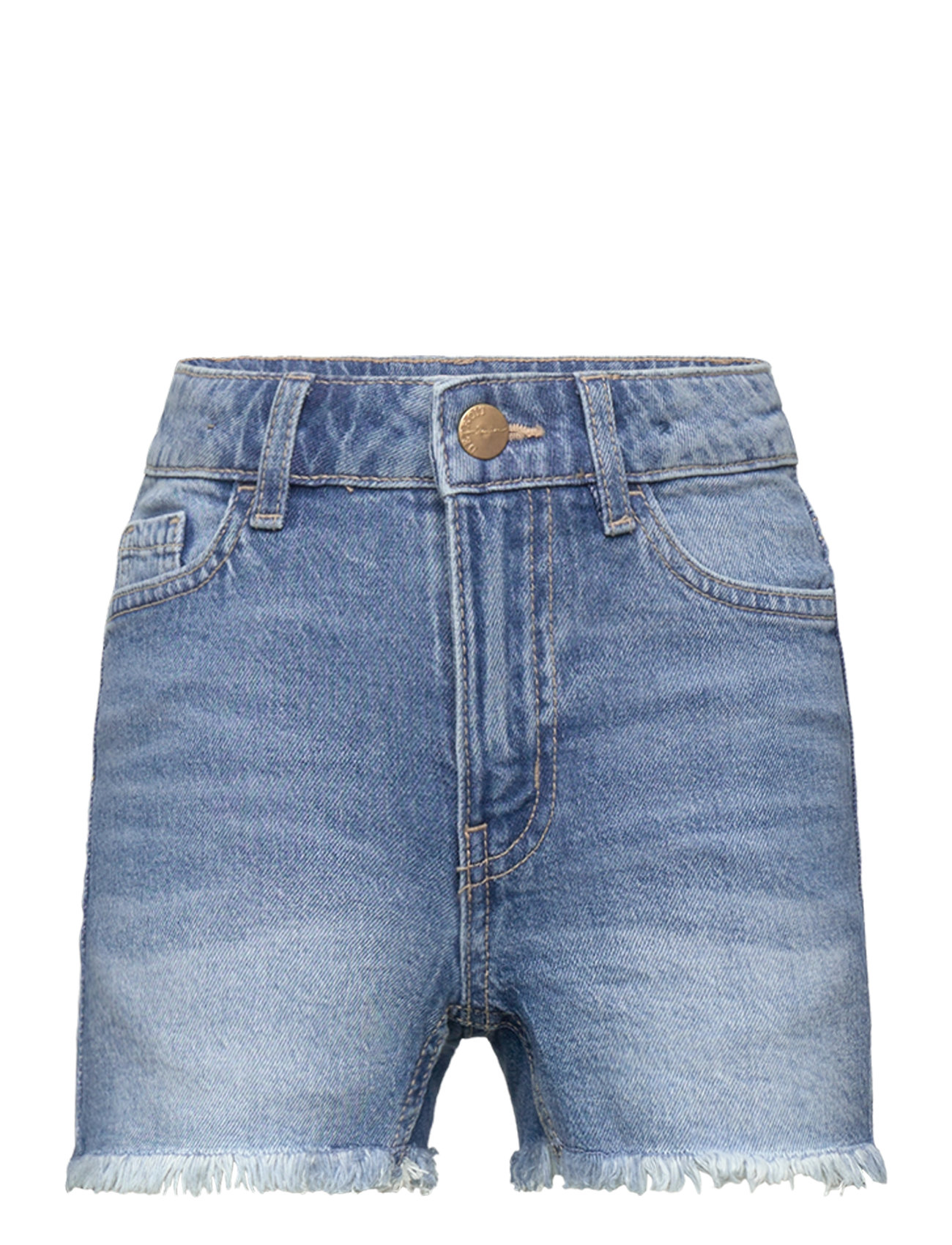 Shorts Denim High Waist Blue Lindex
