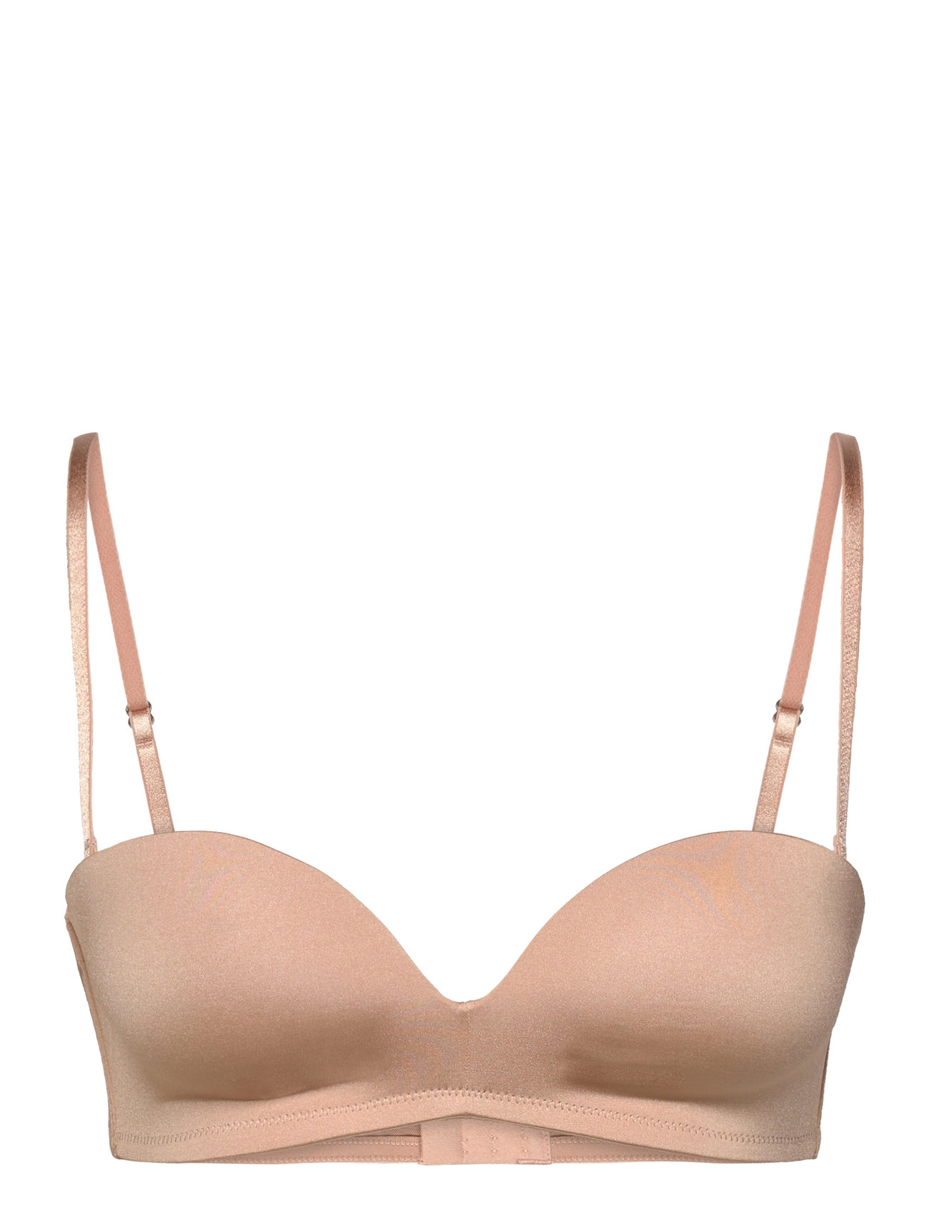 Bra Wirefree Strapless Fleur Lingerie Bras & Tops Soft Bras Non Wired Bras Beige Lindex