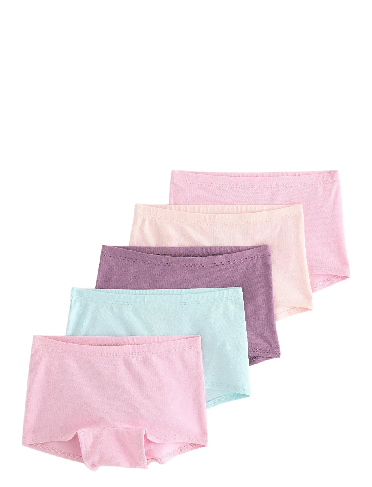 LINDEX Boxer 5 Pack Solid Pink - 86/92 - Kinder