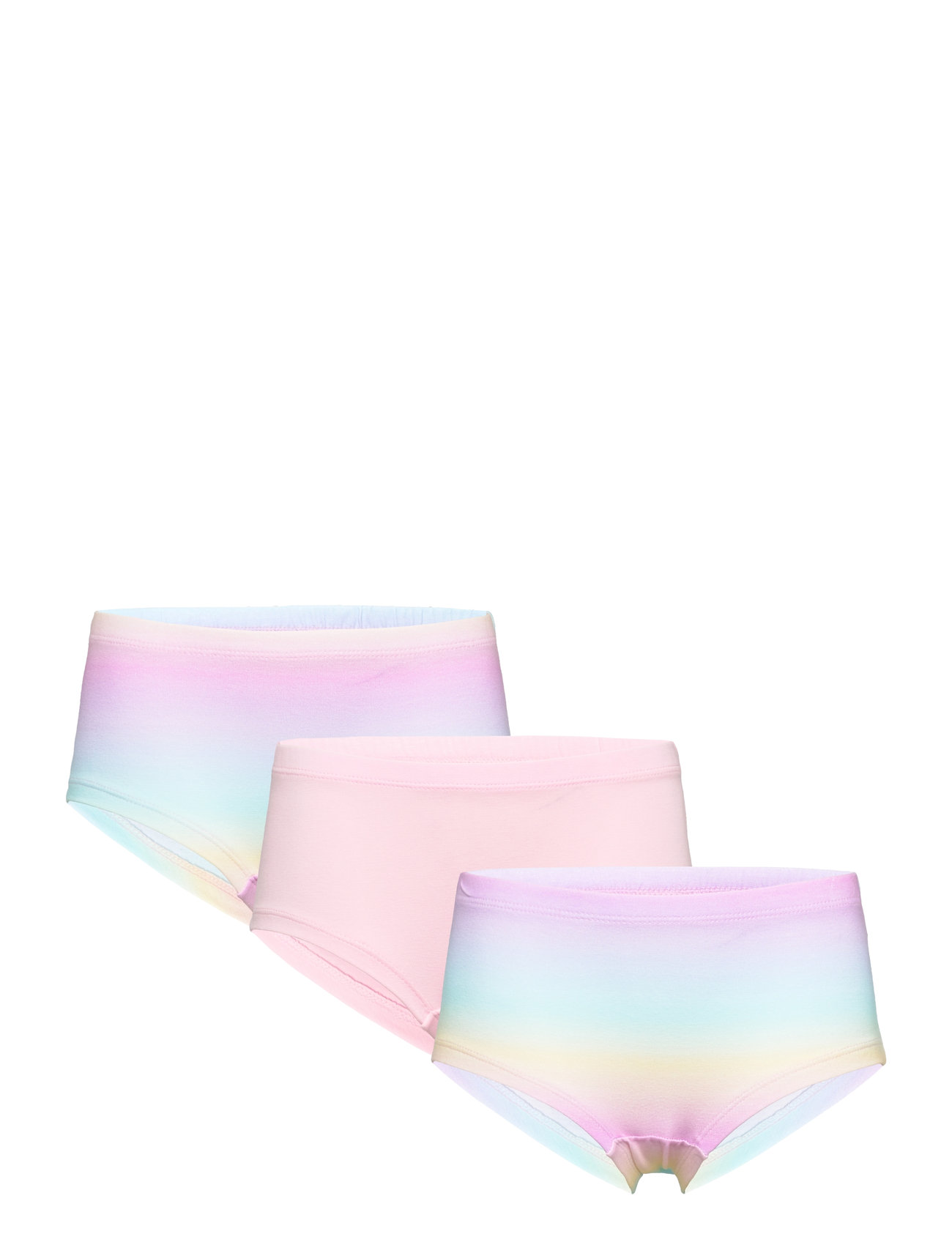LINDEX Hipster 3 Pack Regenbogen Pink - 122/128 - Kinder