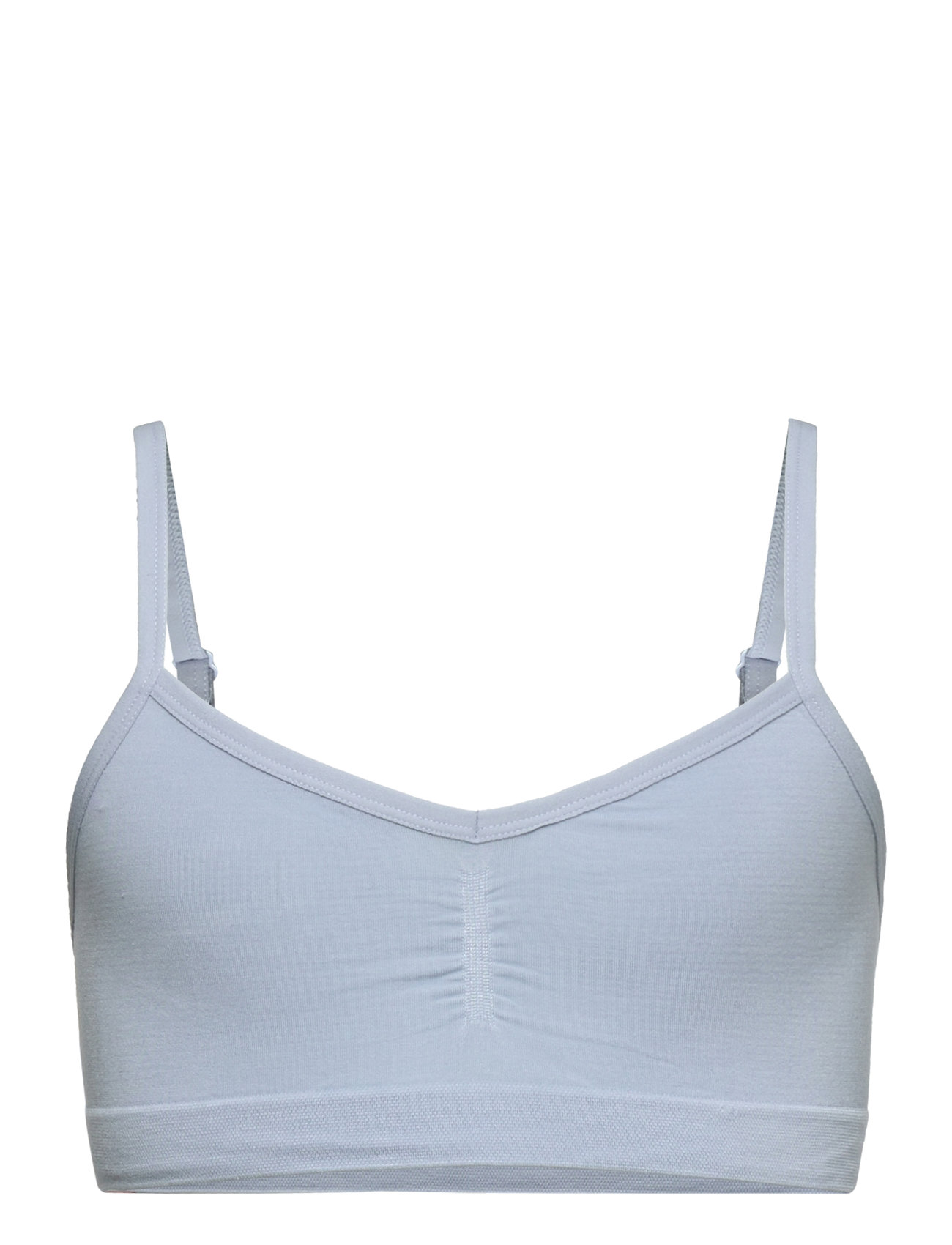 Lindex Seamless Short Top, 146/152, Blue, Undertøj > Toppe, Børn