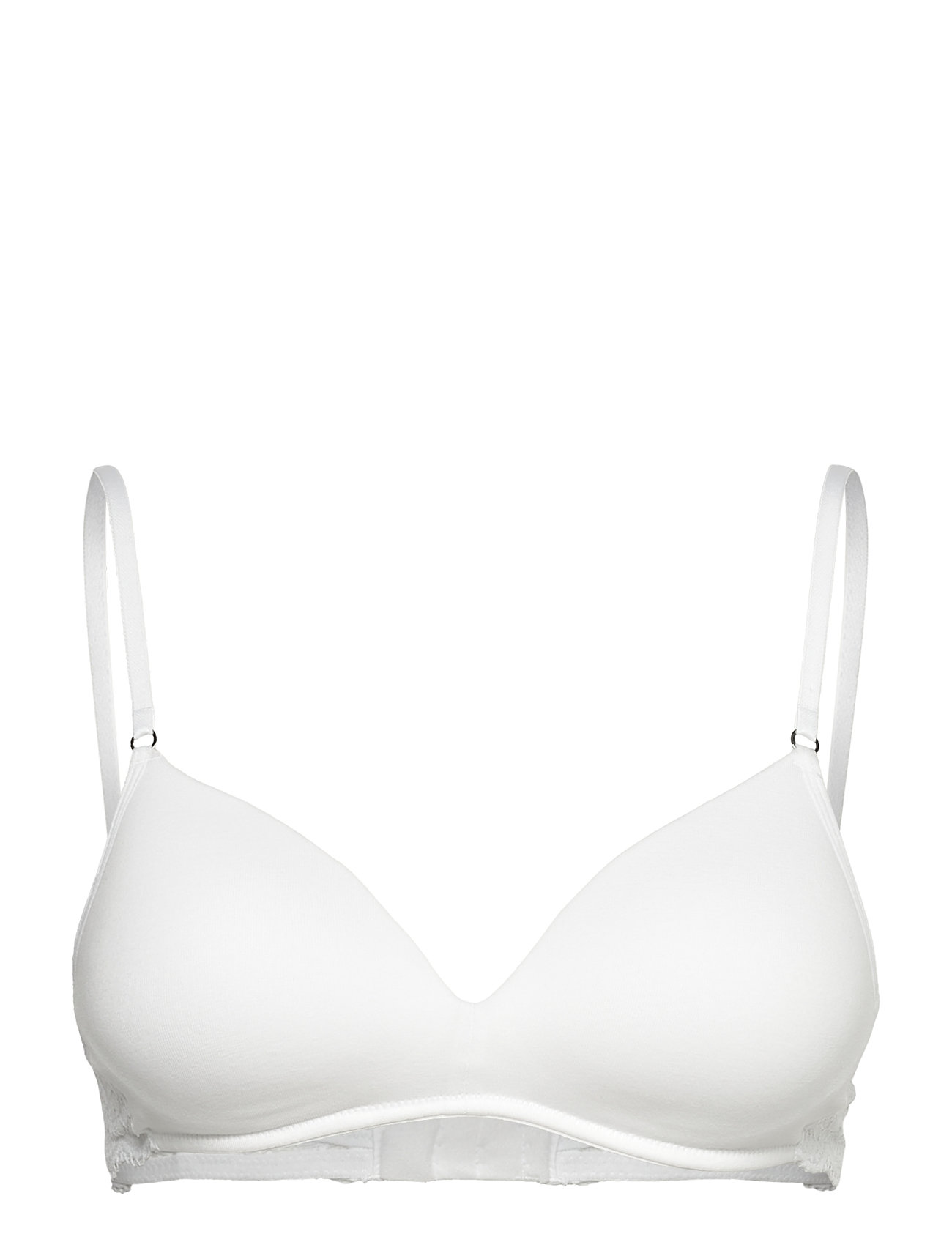 Bra Petite Cotton With Iris La Lingerie Bras & Tops Padded Bras White Lindex