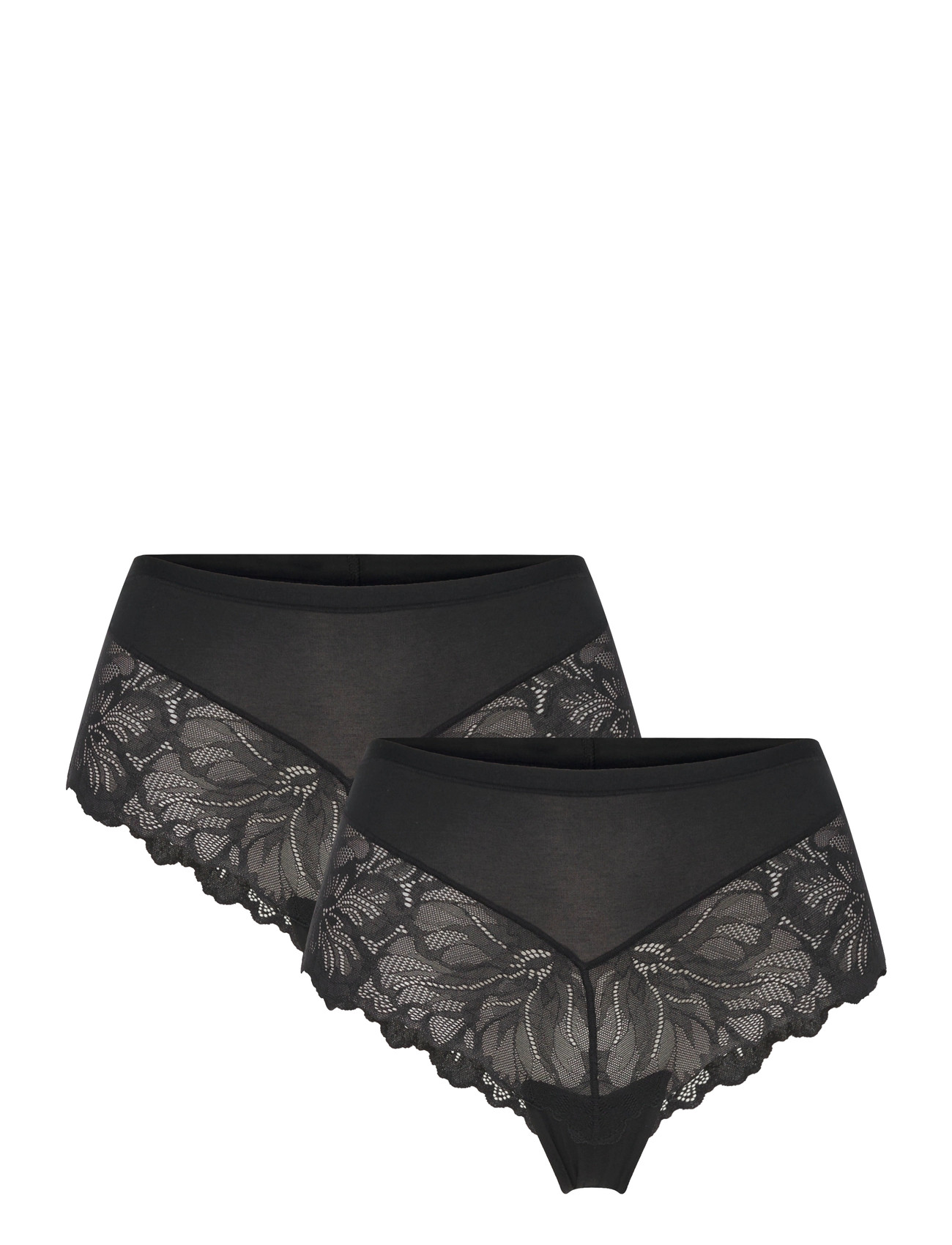 Lindex Brief Brazilian High Blenda W, S, Black, Trusser > Trusser Med Høj Talje, Dame
