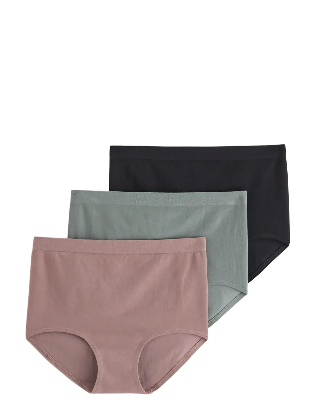 LINDEX Brief Sally High Seam 3 Pack Patterned - S - Damen