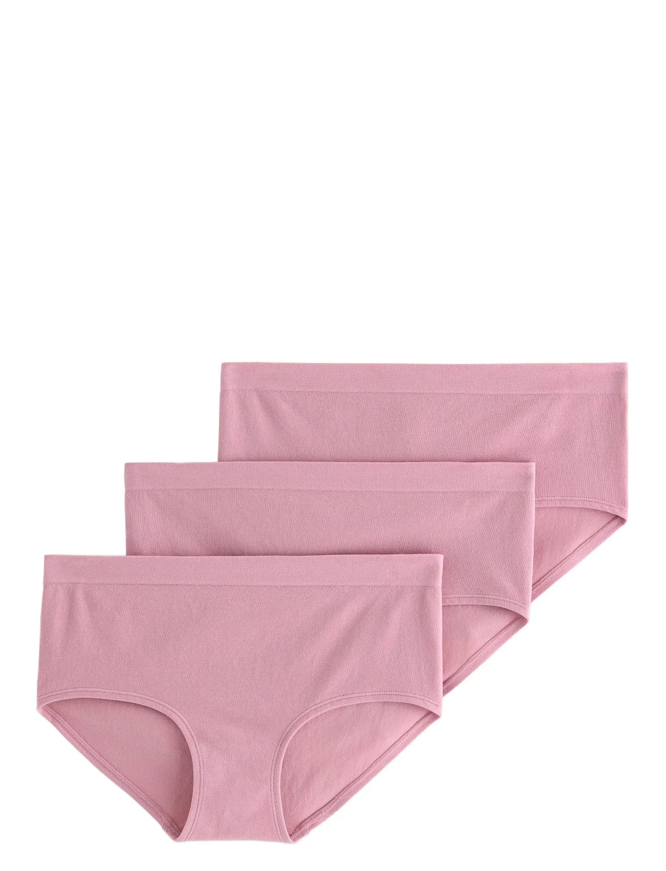 Lindex 3-Pack Seamless Briefs With Regular Waist, XL, Pink, Trusser > Trusser, Dame