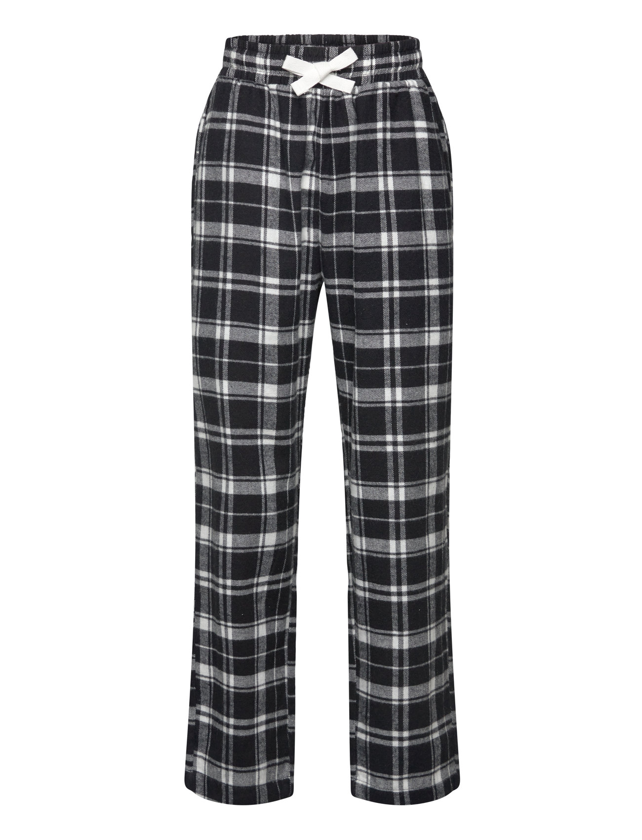 Trousers Pyjamas Flannel Night & Underwear Pyjamas Pyjama Pants Black Lindex