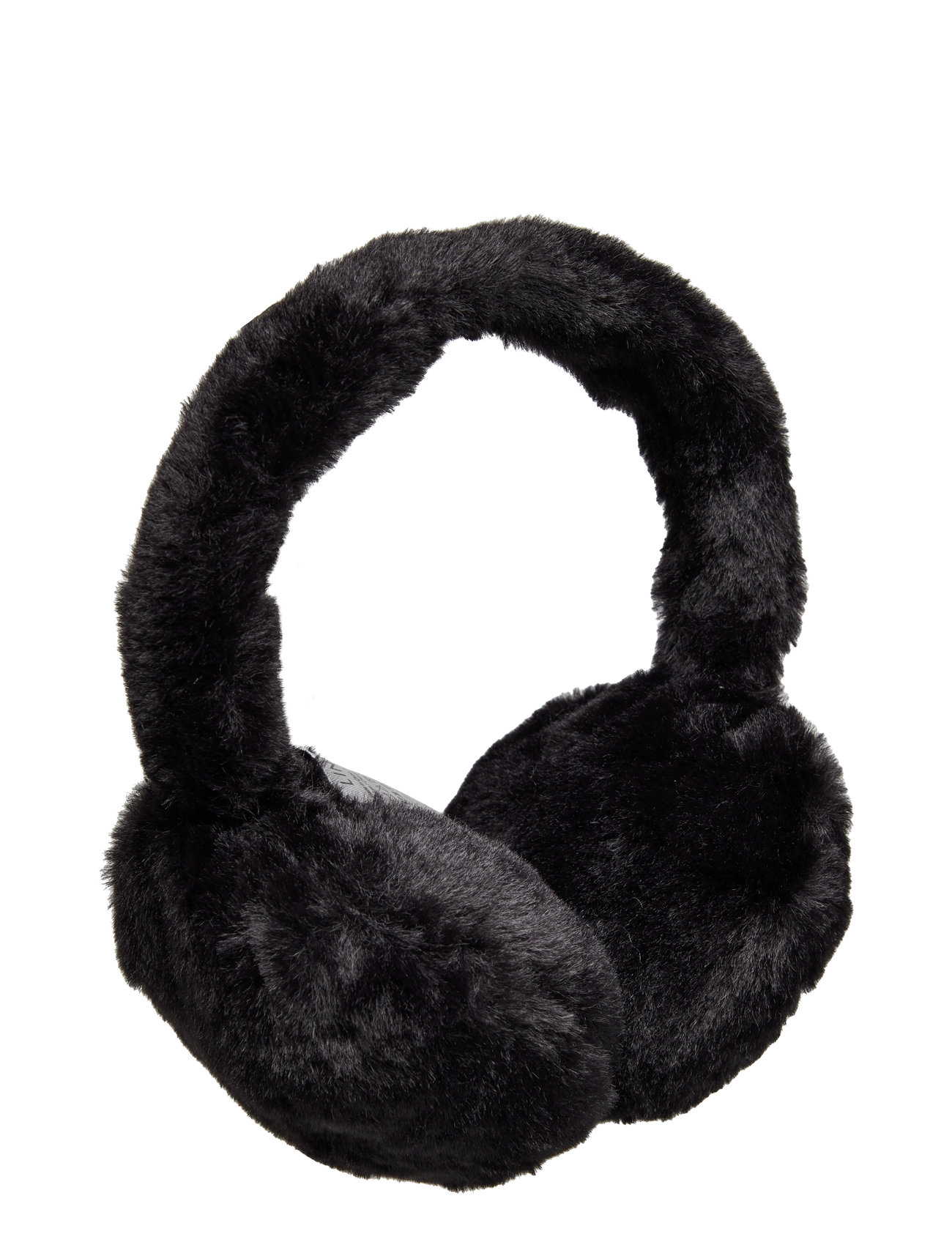 Lindex Earmuffs Plain Fake Fur Svart