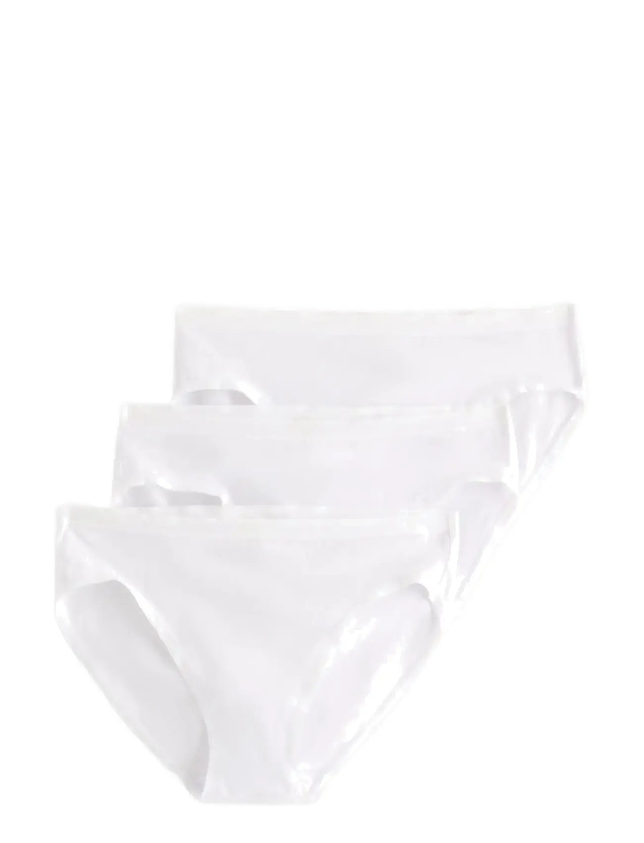 LINDEX Brief 3 Pack Carin Bikini Reg Weiß - XXL - Damen