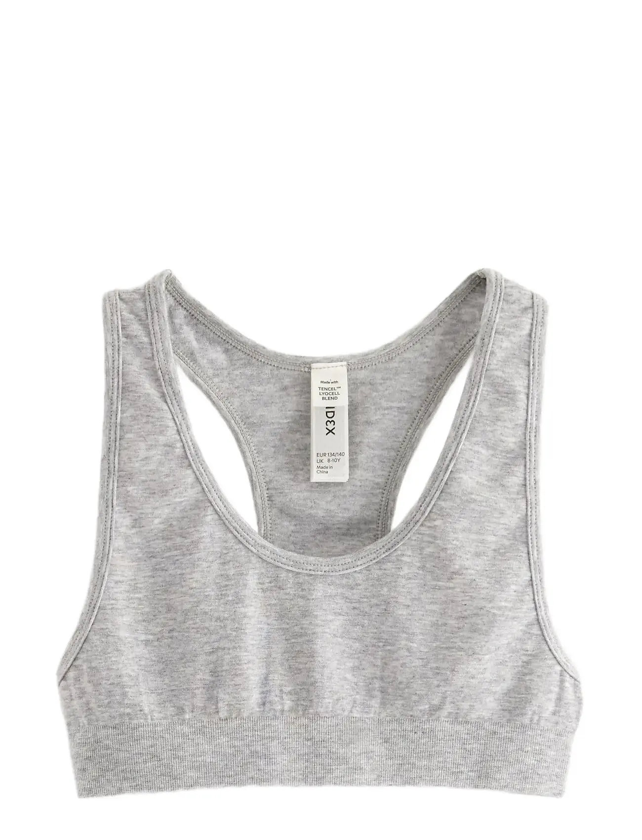 LINDEX Oberteil Seamless Melange Grau - 170 - Kinder