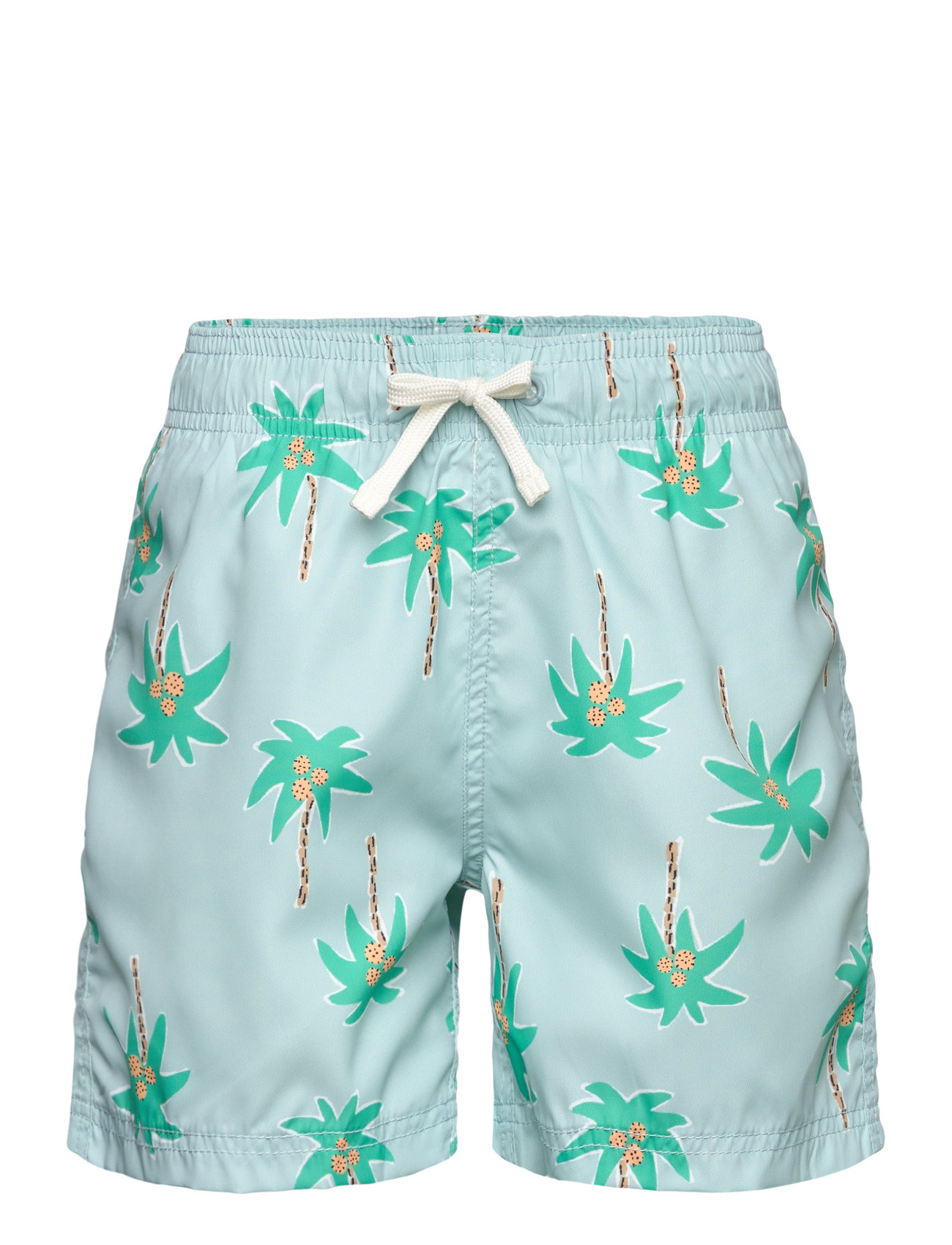 Swimshorts Aop Badeshorts Blue Lindex