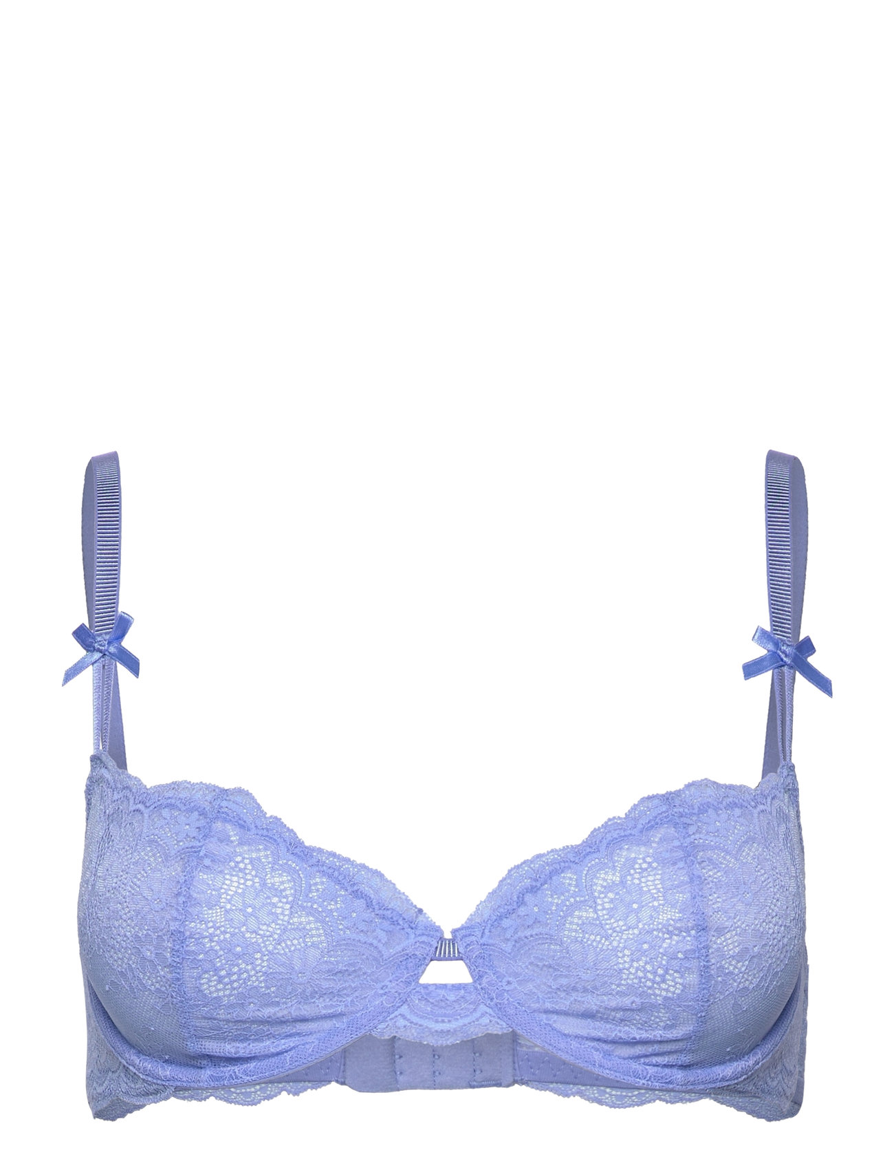 Bra Wire Valerie Lace With B Lingerie Bras & Tops Wired Bras Blue Lindex