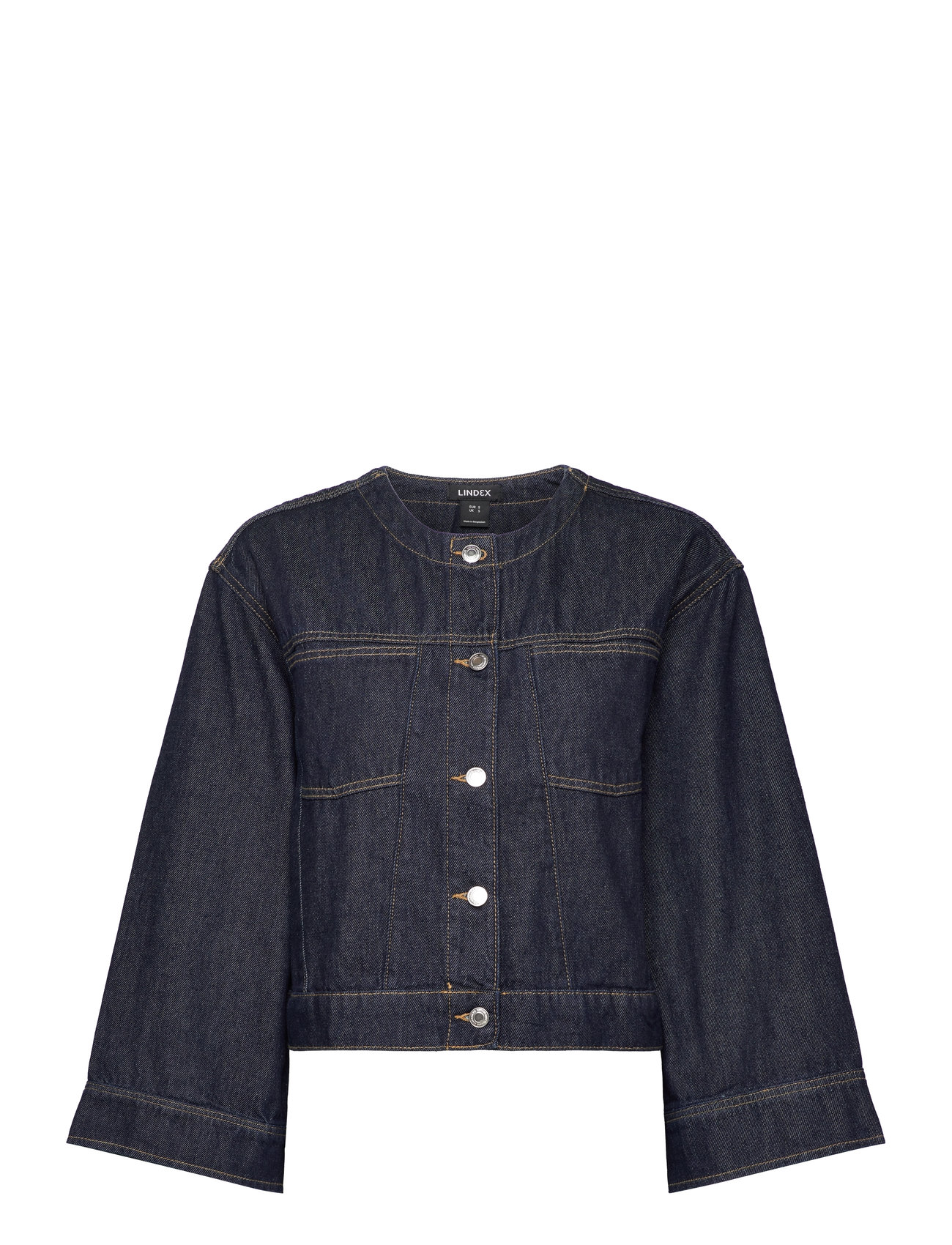 Jacket Biona Dongerijakke Denimjakke Navy Lindex