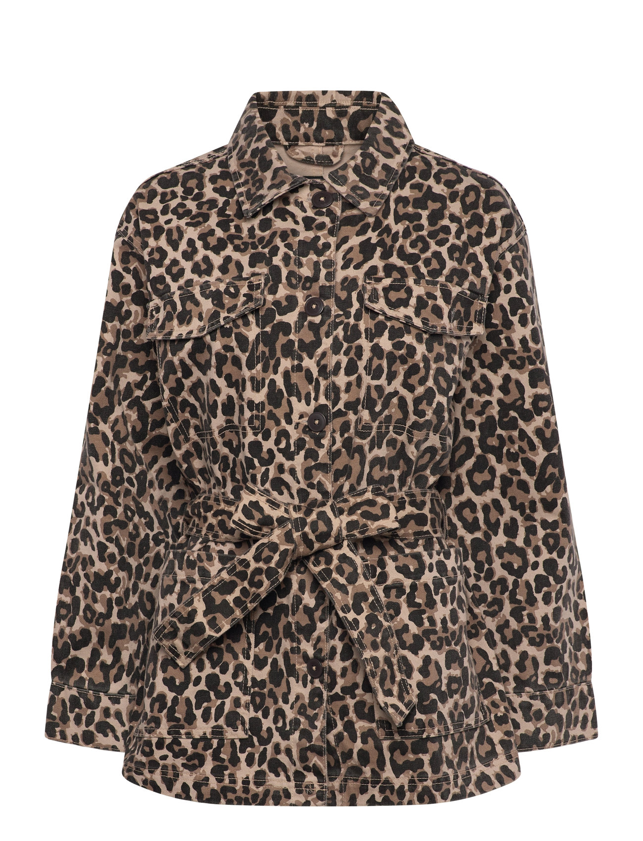 Jacket Carrie Outerwear Jackets Light-summer Jacket Brown Lindex