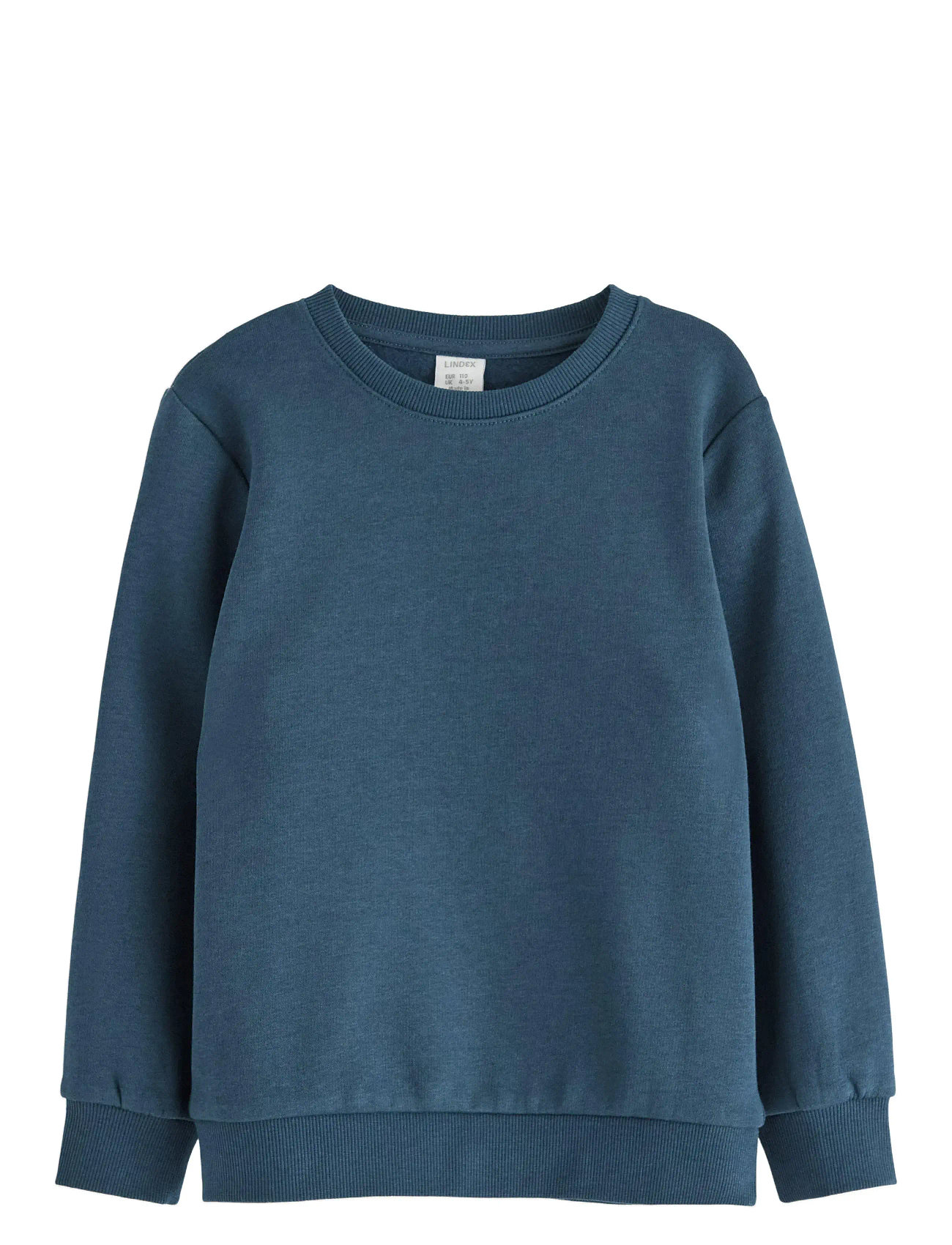 LINDEX Sweatshirts Solid Basic Blau - 116 - Kinder