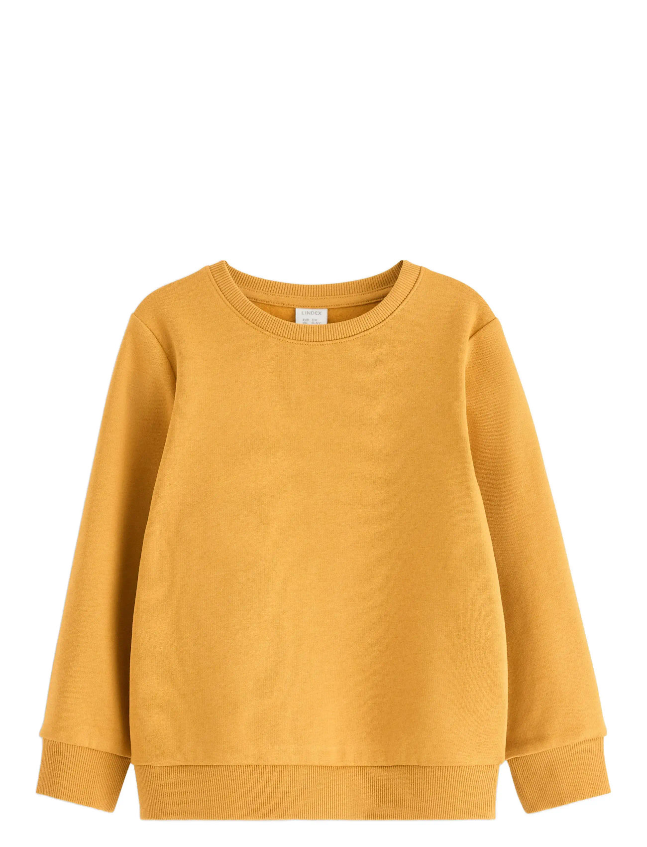 LINDEX Sweatshirts Solid Basic Gelb - 110 - Kinder