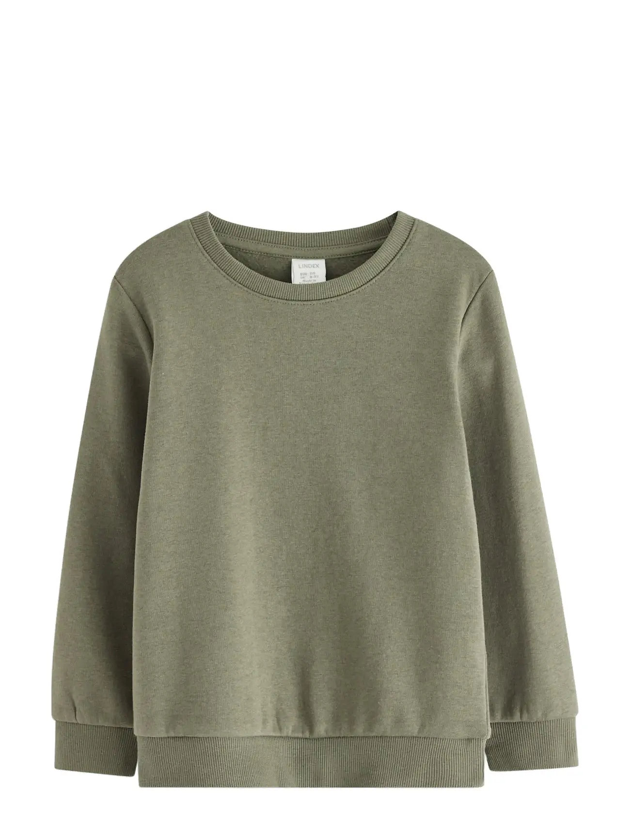 LINDEX Sweatshirts Solid Basic Grün - 104 - Kinder