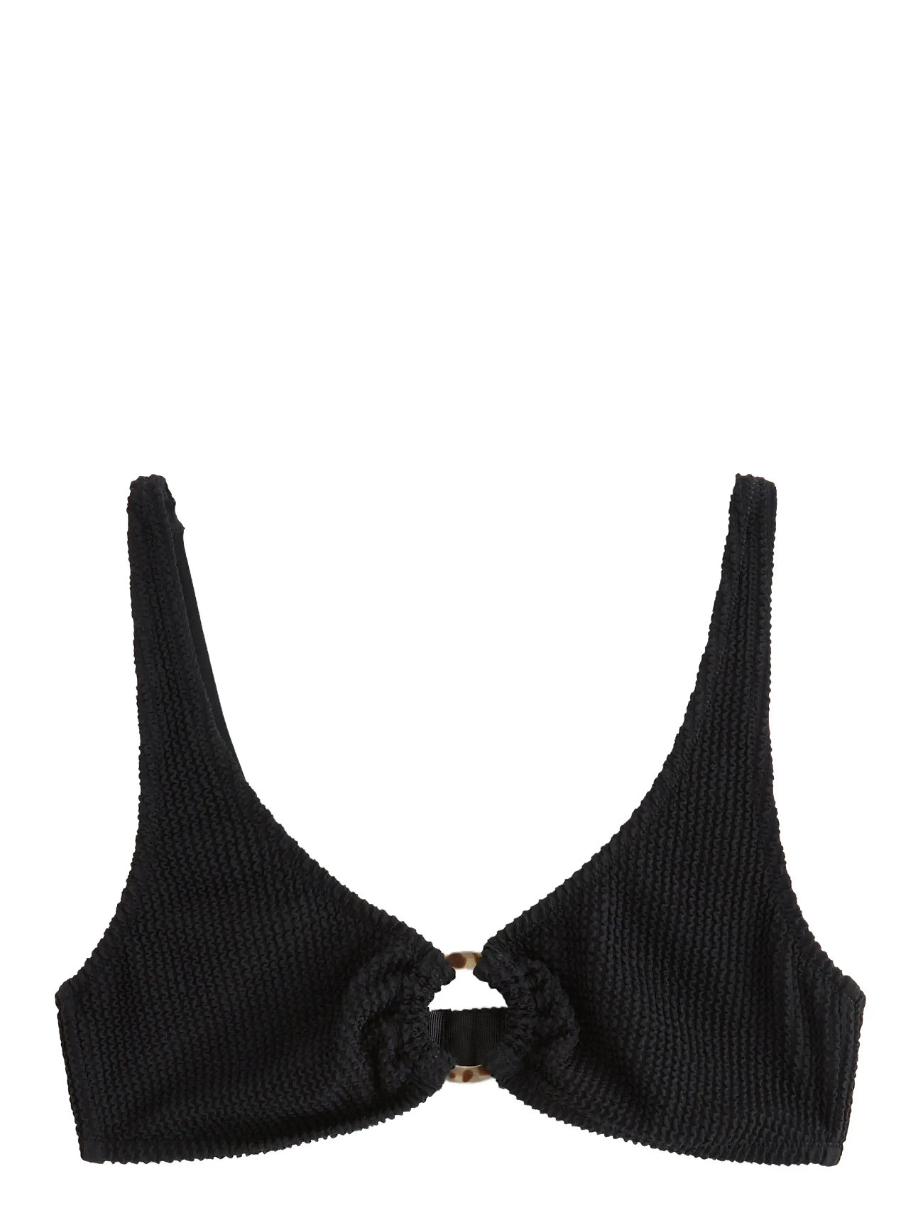 Bra Adele Crepe Swimwear Bikinis Bikini Tops Triangle Bikinitops Black Lindex