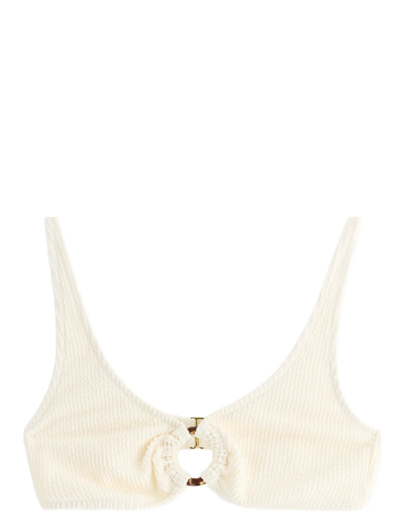 Bra Adele Crepe Swimwear Bikinis Bikini Tops Triangle Bikinitops White Lindex