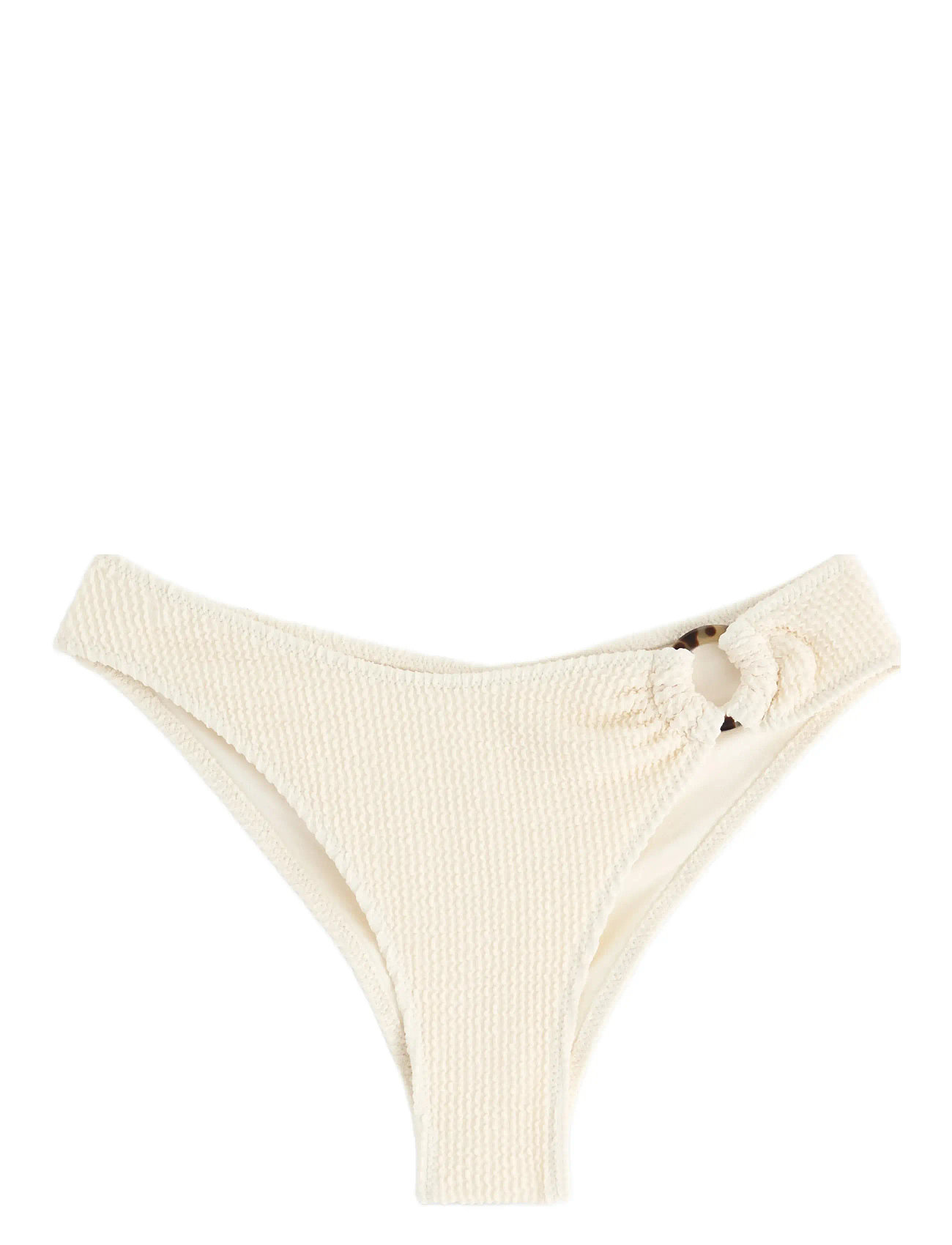 Brief Brazilian Naomi Ring Cre Swimwear Bikinis Bikini Bottoms Bikini Briefs Cream Lindex