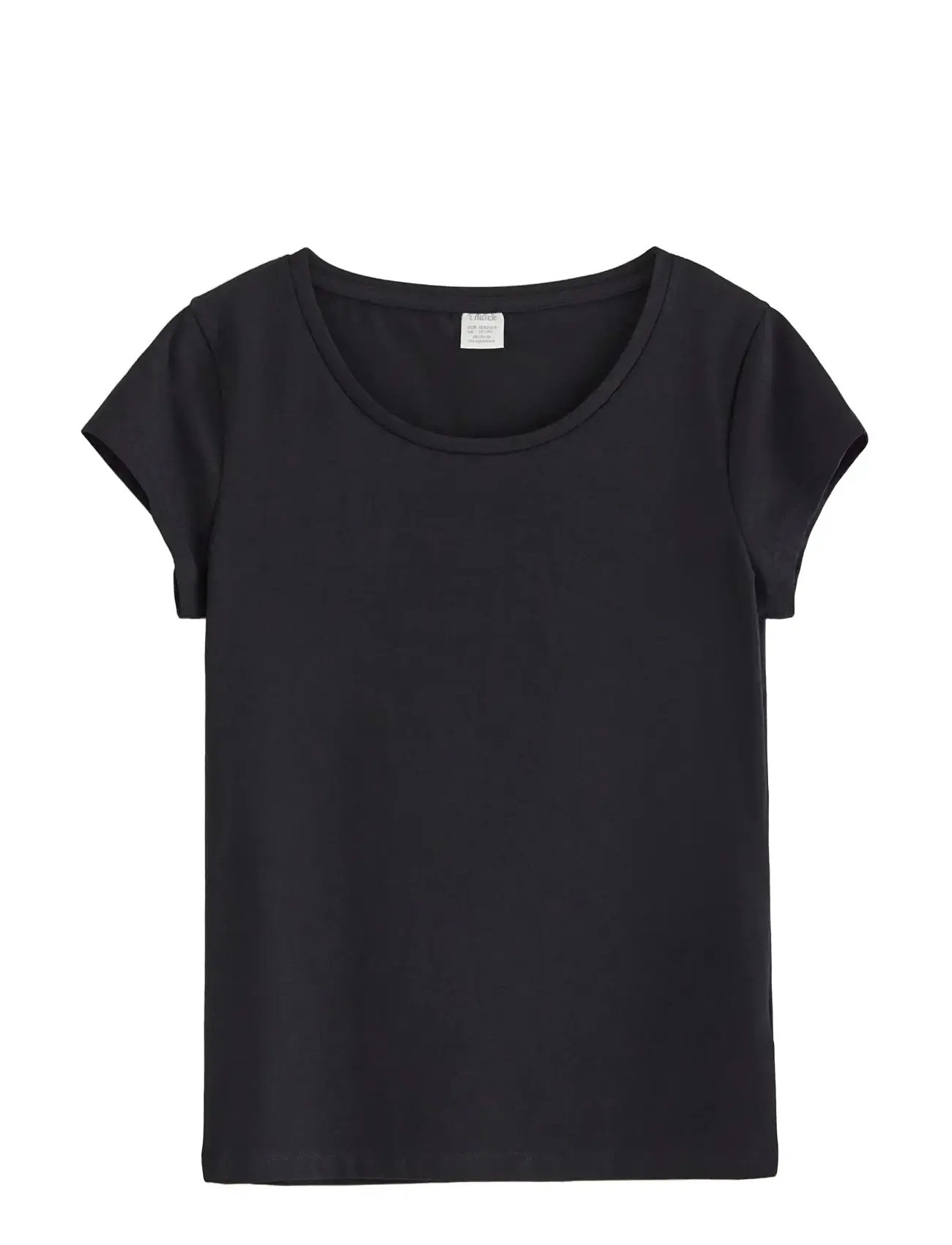 LINDEX Oberteil With Basecap Sleeves Schwarz - 128 - Kinder