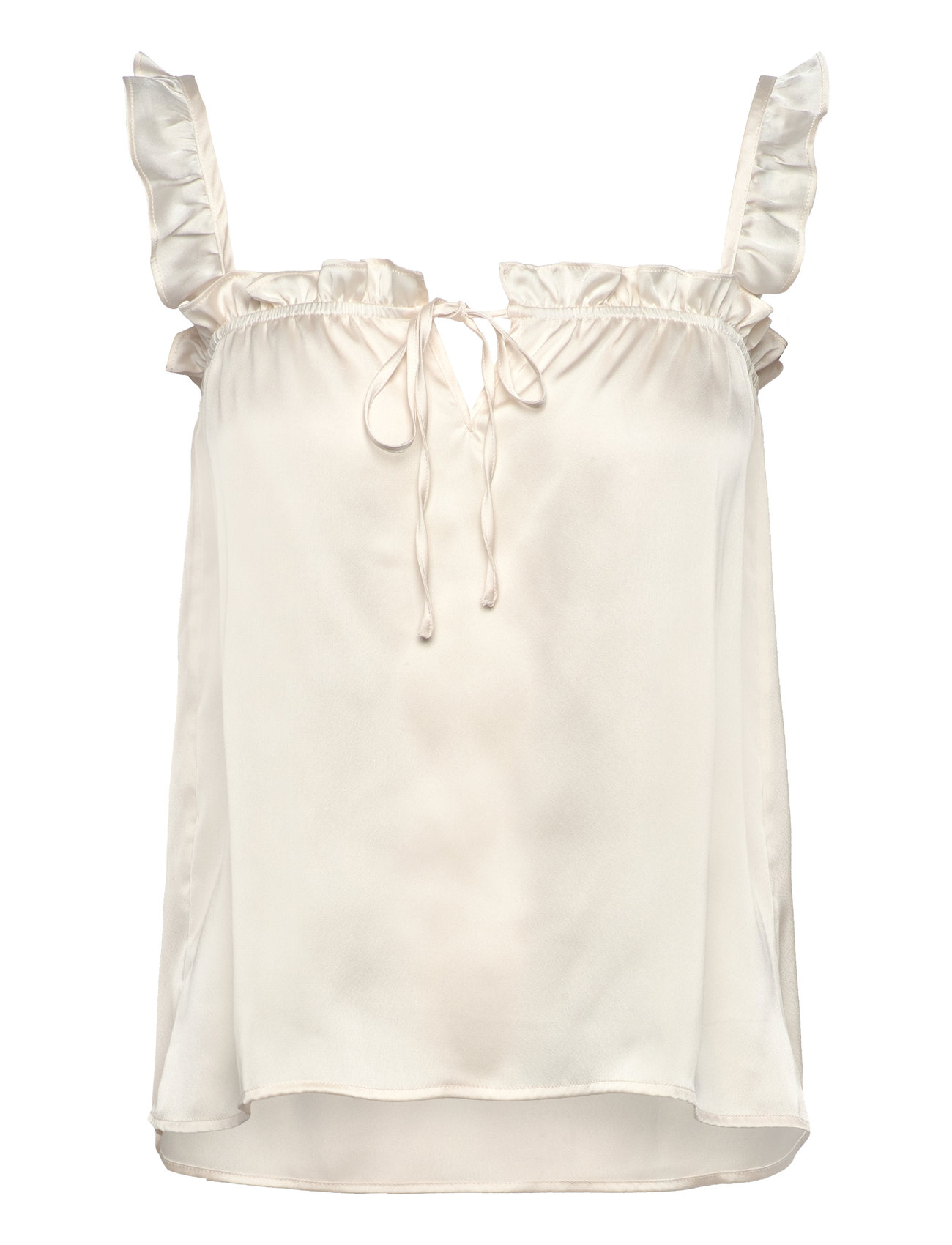 Top Pyjama Camisole Satin Pyjamas White Lindex