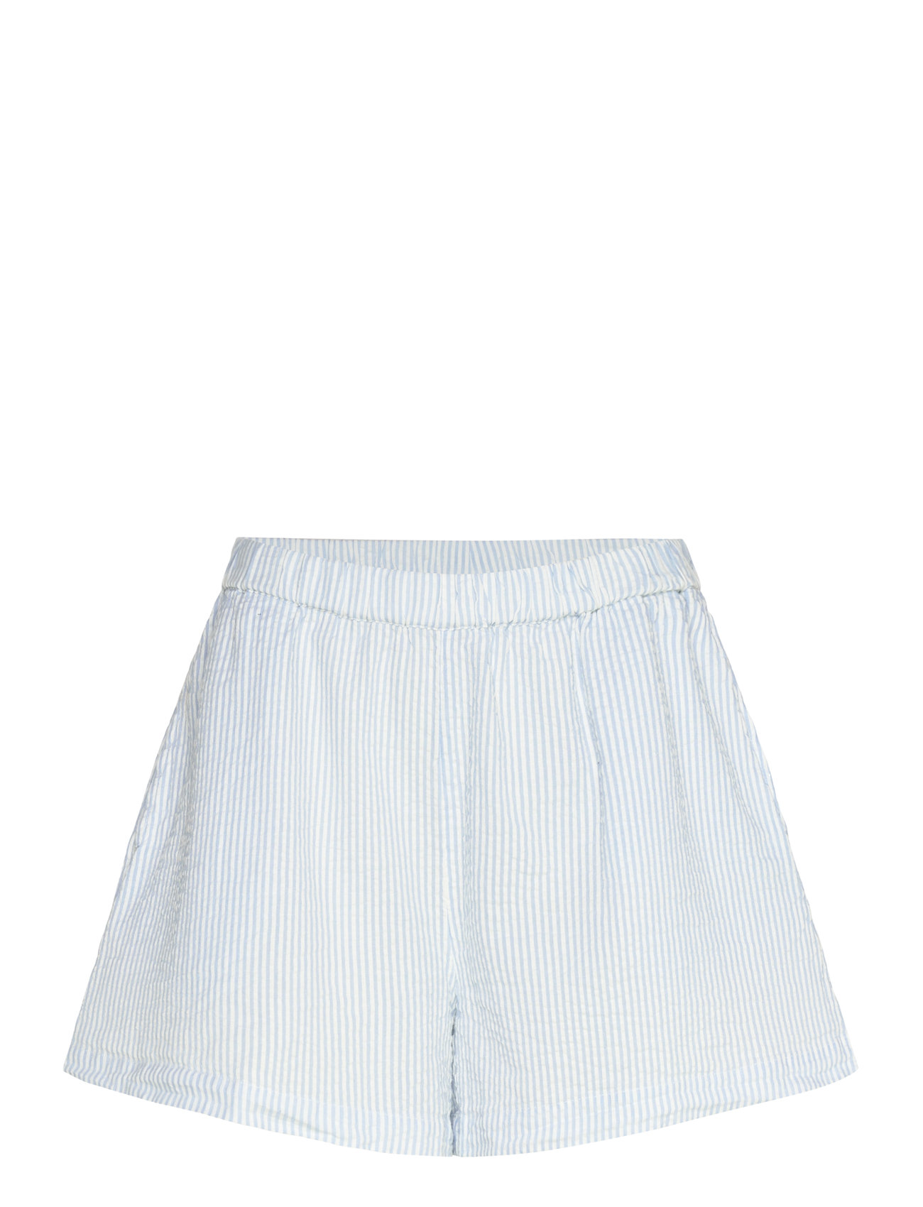 LINDEX Pyjama Shorts Seersucker Weiß - L - Damen
