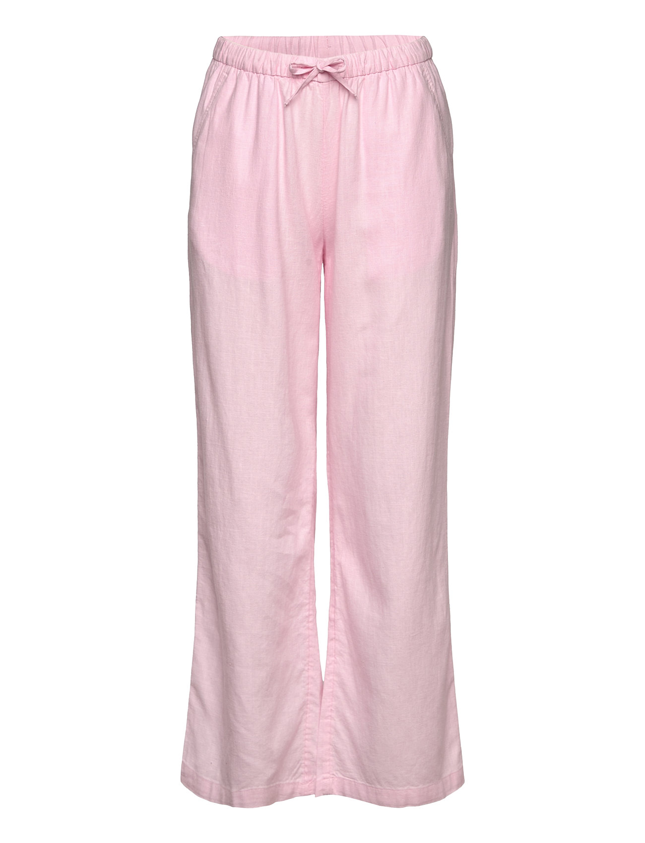Lindex Trousers Linen Blend, 164, Pink, Underdele > Bukser, Børn