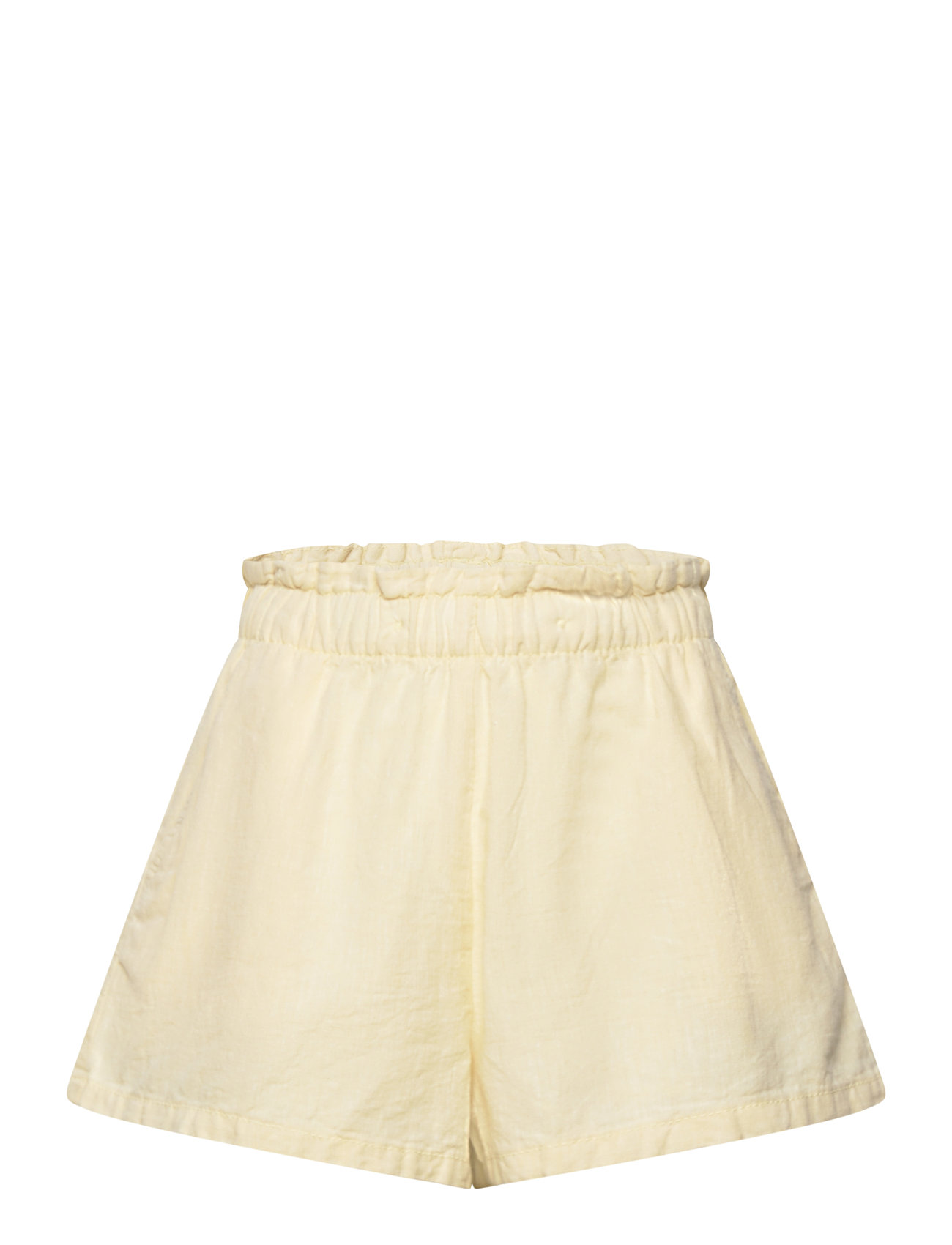 LINDEX Shorts Linen Solid Gelb - 116 - Kinder